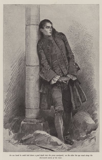 Illustrazione per The Great North Road, di Robert Louis Stevenson da Richard Caton Woodville junior